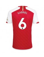 Arsenal Gabriel Magalhaes #6 Domácí Dres 2023-24 Krátký Rukáv